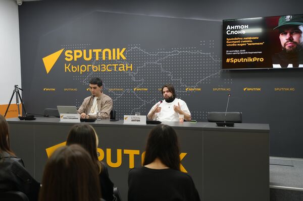 Оператор-монтажер Sputnik Кыргызстан Антон Слонь - Sputnik Кыргызстан