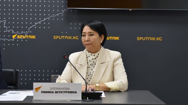 КМТУнун илимий иштер боюнча проректору Римма Элеманова - Sputnik Кыргызстан