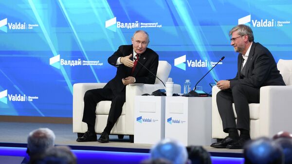 Президент Владимир Путин принял участие в работе дискуссионного клуба Валдай - Sputnik Кыргызстан