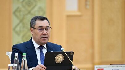Президент Садыр Жапаров выступил на заседании Совета глав государств СНГ