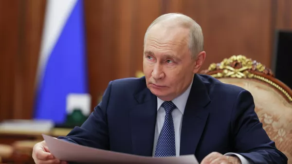 Президент России Владимир Путин  - Sputnik Кыргызстан