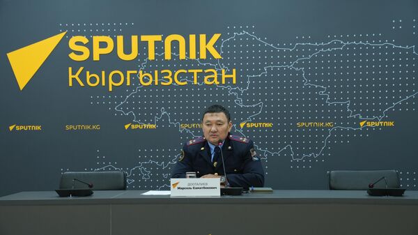 Баңгизаттардын мыйзамсыз жүгүртүлүшүнө каршы күрөшүү кызматынын уюштуруу-аналитикалык башкармалыгынын жетекчиси Марсел Дөөталиев - Sputnik Кыргызстан