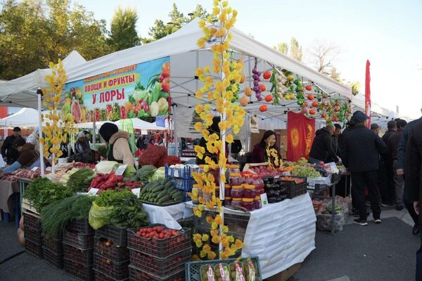 Торжественное открытие мероприятий, приуроченных к Дню работника сельского хозяйства, состоялось сегодня на Старой площади - Sputnik Кыргызстан