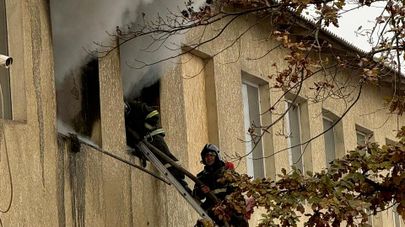  Пожар в школе села Кожомкул Сокулукского района Чуйской области.