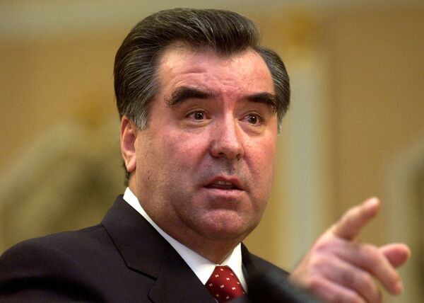 Президент Таджикистана Эмомали Рахмон. Архивное фото - Sputnik Кыргызстан