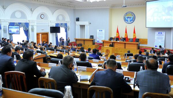 Заседание Правительства КР. Архивное фото - Sputnik Кыргызстан