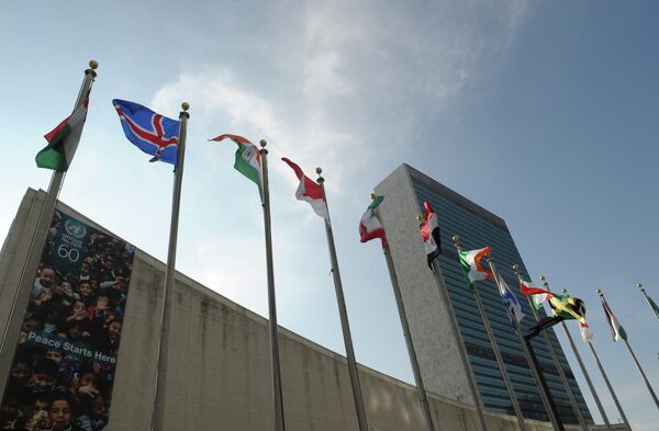 Архив: здание ООН в Нью-Йорке - Sputnik Кыргызстан