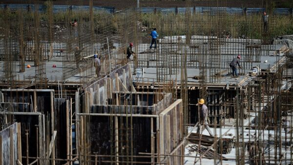Строительство жилых домов в Новосибирске - Sputnik Кыргызстан