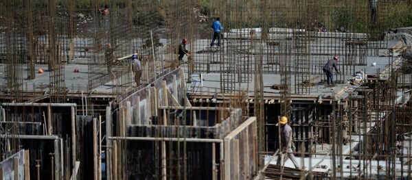 Строительство жилых домов в Новосибирске - Sputnik Кыргызстан
