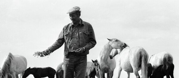 Ат чаап, жайлоодо эс алган Сүймөнкул Чокморовдун сүрөттө калган ирмемдери - Sputnik Кыргызстан