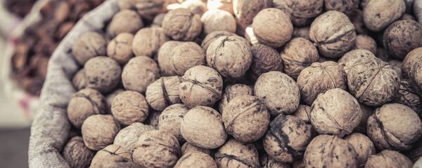 Грецкий орех в мешках. Архивное фото - Sputnik Кыргызстан