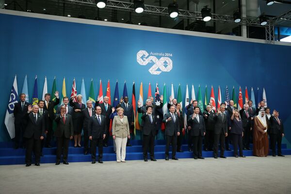 В.Путин принимает участие в саммите Группы двадцати - Sputnik Кыргызстан