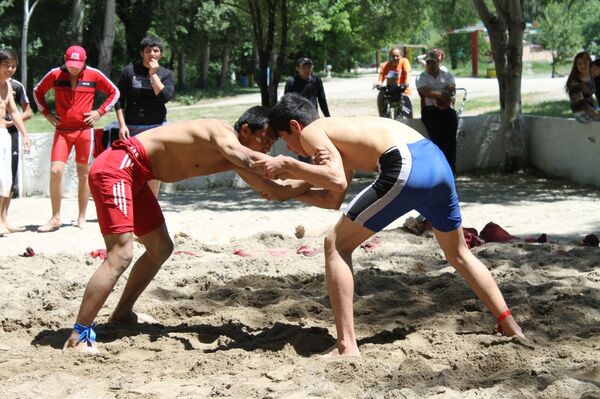 Архив: Чемпионат страны по пляжной борьбе. 25 мая, 2014 года - Sputnik Кыргызстан