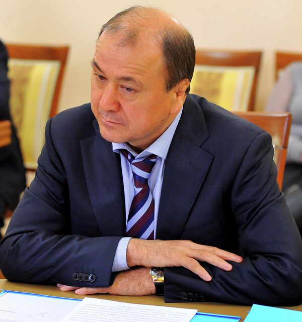 Министр внутренних дел КР Мелис Турганбаев. Архивное фото - Sputnik Кыргызстан