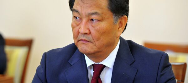 Саламаттык сактоо министри Талантбек Батыралиев. Архив - Sputnik Кыргызстан