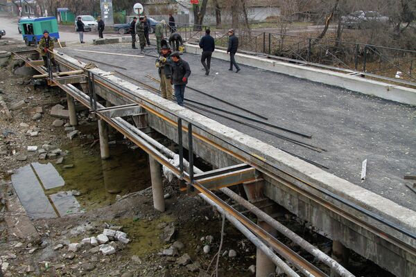Ремонт моста в городе Бишкек - Sputnik Кыргызстан