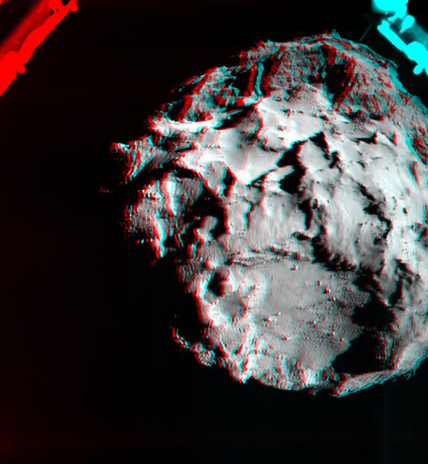 Трехмерное изображение кометы Чурюмова — Герасименко - Sputnik Кыргызстан