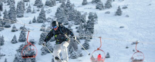 Горнолыжная база Каракол. Архивное фото. - Sputnik Кыргызстан