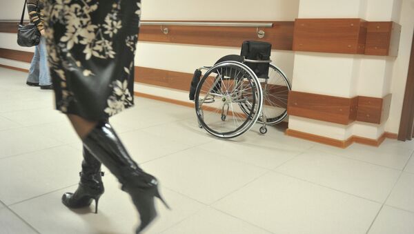 Инвалидная коляска. Архивное фото - Sputnik Кыргызстан