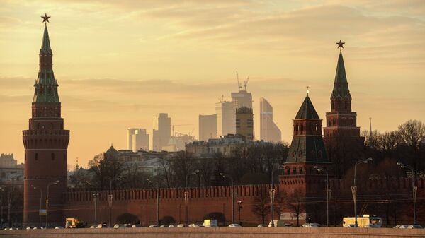 Вид на Московский кремль. Архивное фото - Sputnik Кыргызстан