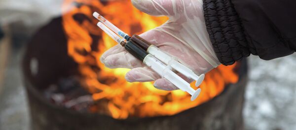 Уничтожение наркотиков в Нижегородской области - Sputnik Кыргызстан