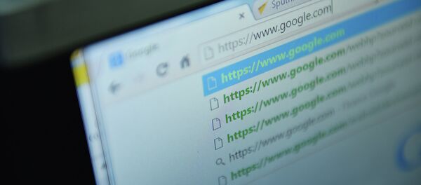 Гугл бети. Архив - Sputnik Кыргызстан