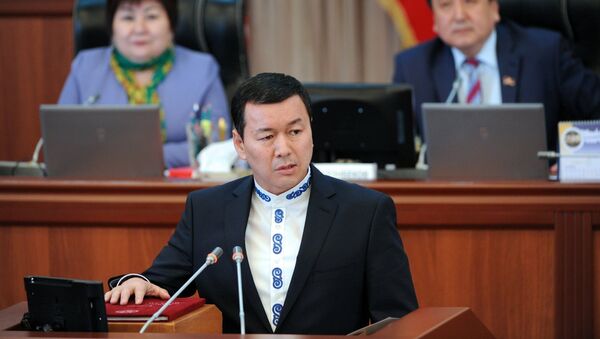 Министр труда, миграции и молодежи Алиясбек Алымкулов - Sputnik Кыргызстан