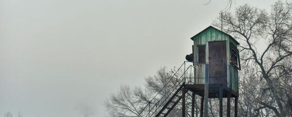 Смотровая вышка в колонии. Архивное фото - Sputnik Кыргызстан