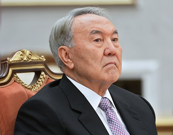 Архив: Президент Казахстана Нурсултан Назарбаев на заседании Совета глав государств СНГ - Sputnik Кыргызстан