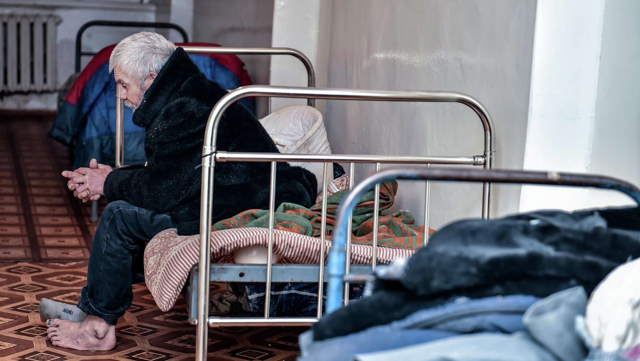 Остался без родственников. Приют для бомжей в Бишкеке. Социальный приют для бездомных. Центр реабилитации бездомных.