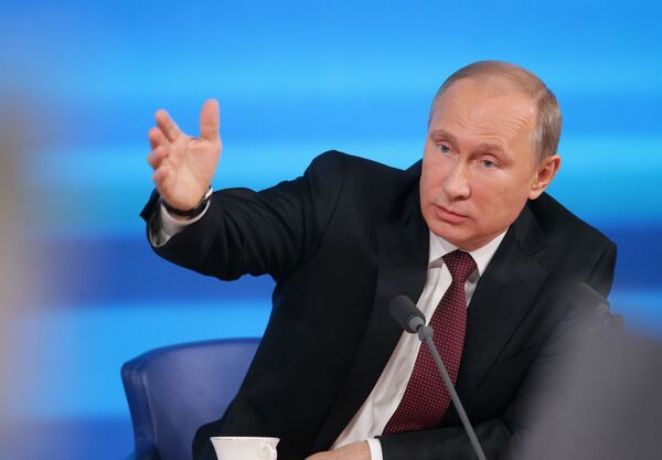Большая пресс-конференция Владимира Путина - Sputnik Кыргызстан
