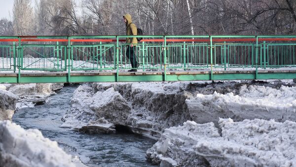 Река Ала-Арча в городе Бишкек. Архивное фото - Sputnik Кыргызстан