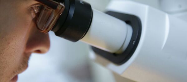 Научный сотрудник лаборатории. Архивное фото - Sputnik Кыргызстан