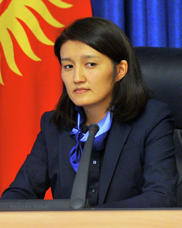 Вице-премьер-министр Эльвира Сариева - Sputnik Кыргызстан
