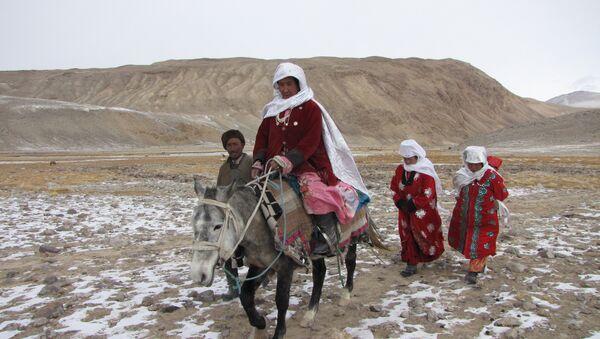 Памирские кыргызы. Архивное фото - Sputnik Кыргызстан