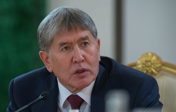 Алмазбек Атамбаев - Sputnik Кыргызстан