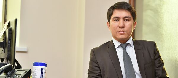 КР экономика министринин орун басары Алмаз Сазбаков. Архив КР экономика министринин орун басары Алмаз Сазбаков. Архив - Sputnik Кыргызстан