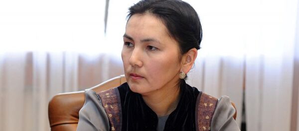 Президент Алмазбек Атамбаев принял Генерального прокурора Аиду Салянову - Sputnik Кыргызстан