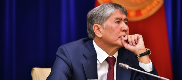Президент Кыргызстана Алмазбек Атамбаев. Архивное фото - Sputnik Кыргызстан