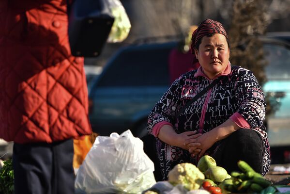 Новогодняя ярмарка в Бишкеке - Sputnik Кыргызстан