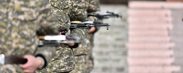 Улуттук гвардиянын жоокерлери. Архив - Sputnik Кыргызстан