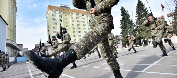 Служба в Национальной гвардии Кыргызстана - Sputnik Кыргызстан