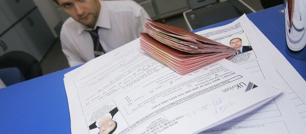 Архив: работа визового центра - Sputnik Кыргызстан