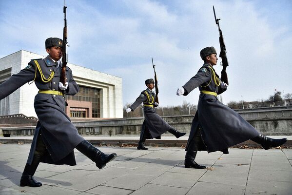 Служба в Национальной гвардии Кыргызстана - Sputnik Кыргызстан