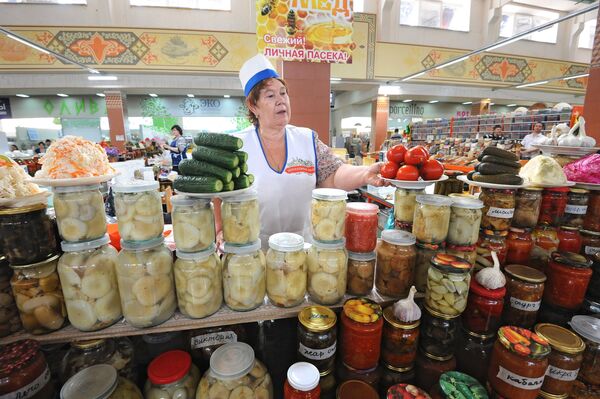 Архив: торговля соленьями и овощными консервами - Sputnik Кыргызстан