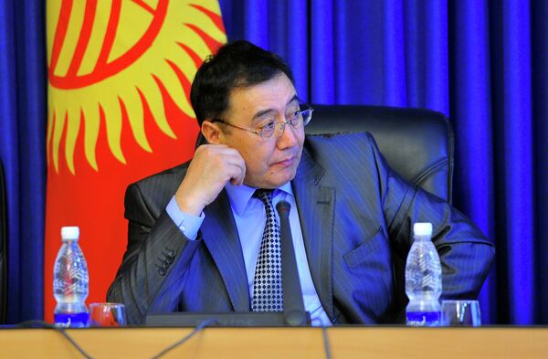 Вице-премьер-министр Кыргызской Республики Абдырахман Маматалиев - Sputnik Кыргызстан