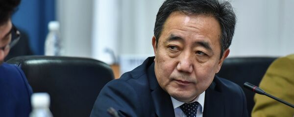 Министр социального развития Кудайберген Базарбаев - Sputnik Кыргызстан