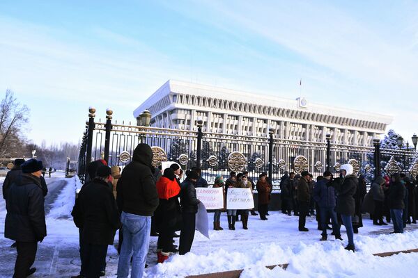Митинг в поддержку генпрокурора Аиды Саляновой - Sputnik Кыргызстан