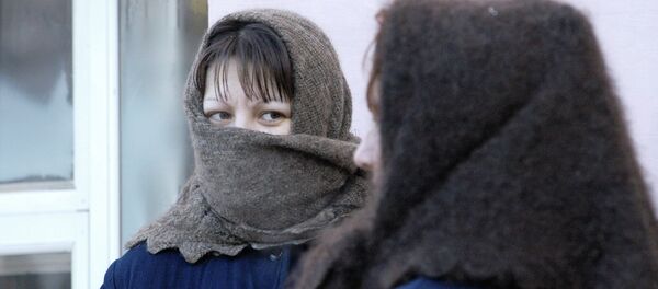 Заключенные женской колонии. Архивное фото - Sputnik Кыргызстан