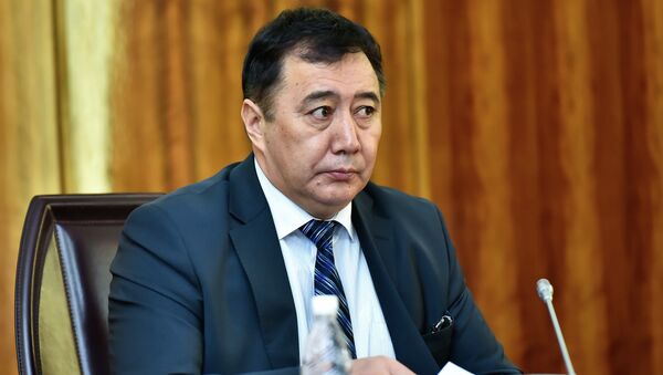 Вице-премьер-министр Маматалиев Абдырахман. Архив - Sputnik Кыргызстан